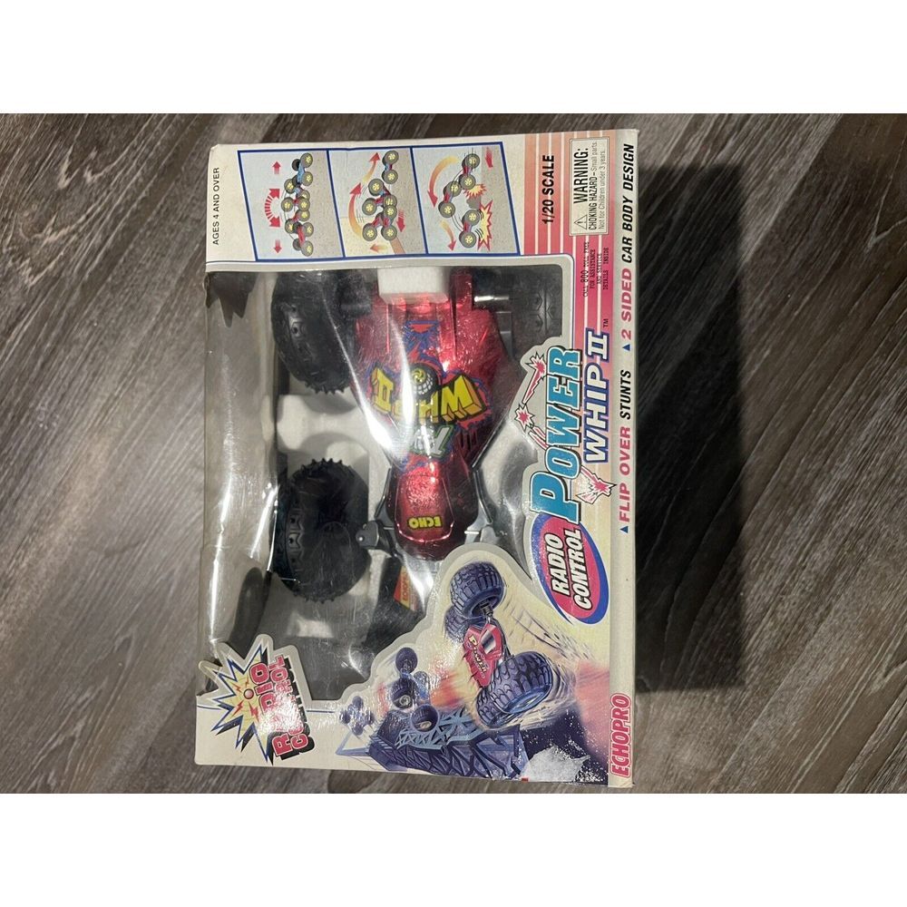 Power Whip II Radio Control Car Truck RC Vintage @J
